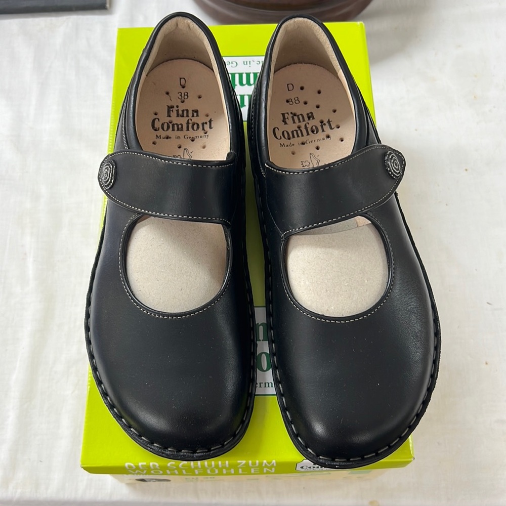 NWT Finn Comfort Ladies Laval Leather Shoes